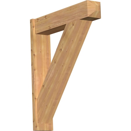 Ekena Millwork Traditional Craftsman Smooth Outlooker, Western Red Cedar, 7 1/2"W x 34"D x 40"H OUT08X34X40TRA04SWR